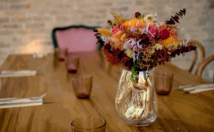 Composition florale stabilisée, bouquet sur-mesure